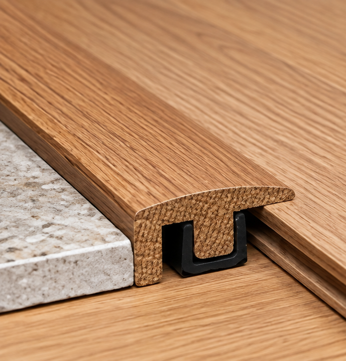 Reducer Profile - Color: Oak Finish
