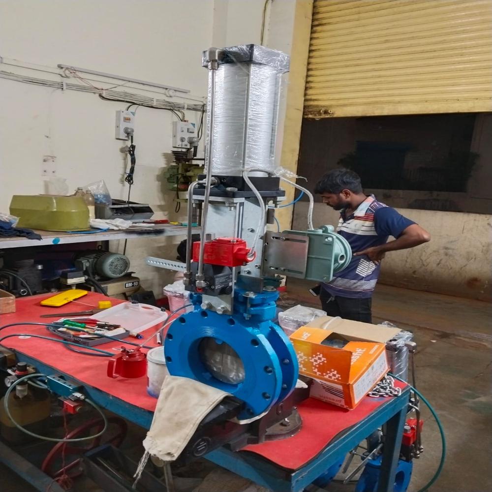 Pneumatic Knife Gate Valves