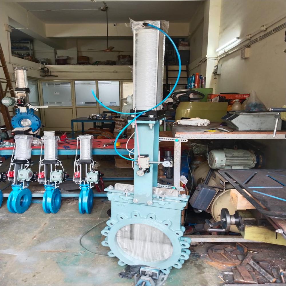 Pneumatic Knife Gate Valves