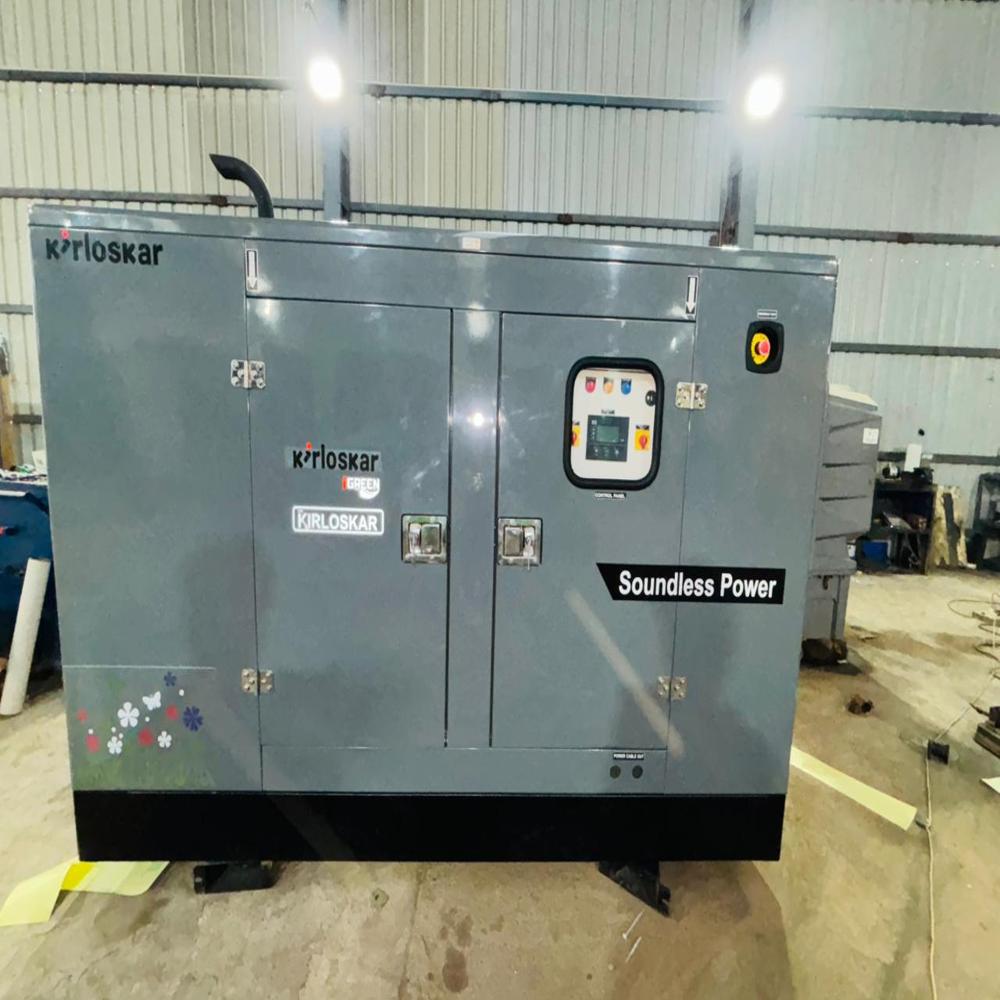Kirloskar 40 Kva Diesel Generator - Color: Green