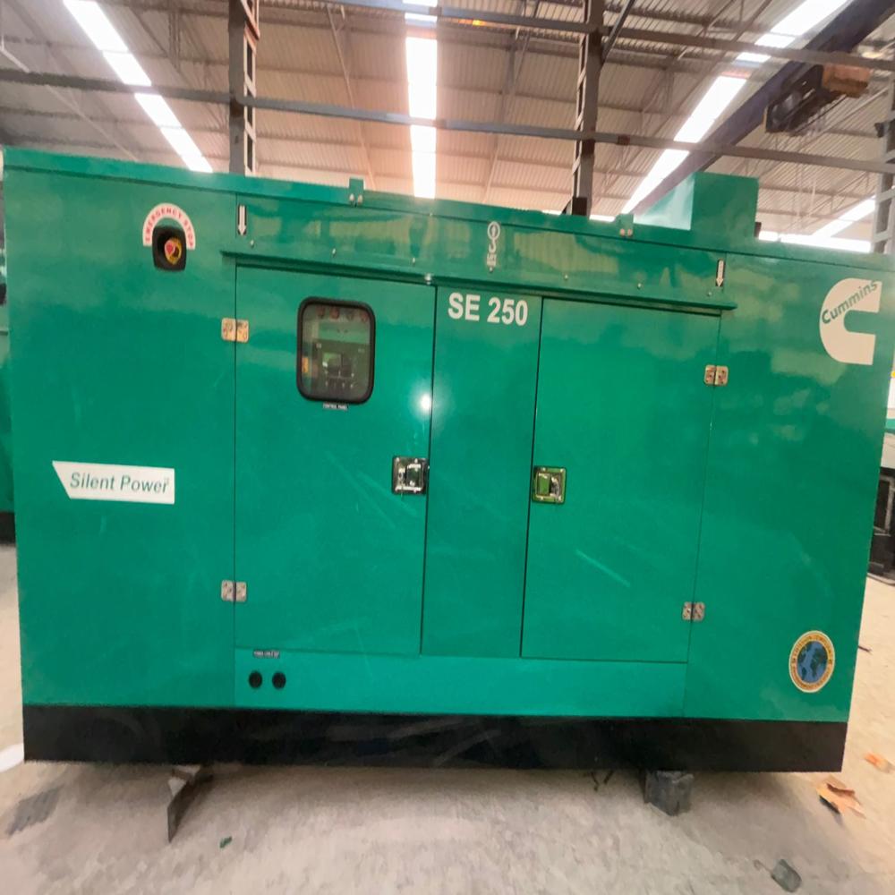 250 Kva Cummins Diesel Generator - Color: Green