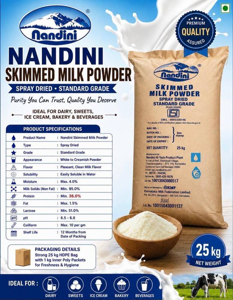 Nandini Skimmed Milk Powder