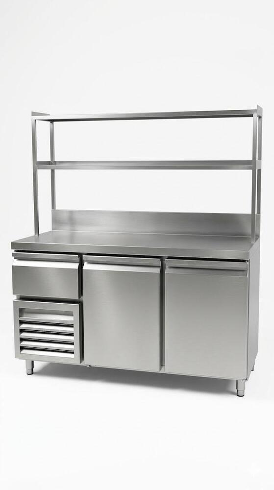 Pickup Table With Deep Freezer