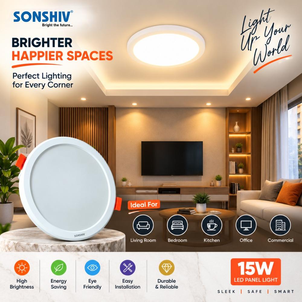 15W ROUND SLIM PANEL