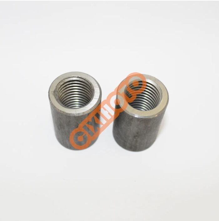 TS800MPa Rebar Coupler Sleeve 45 Carbon Steel 40Cr Alloy Steel Building Rebar Splicing Sleeve