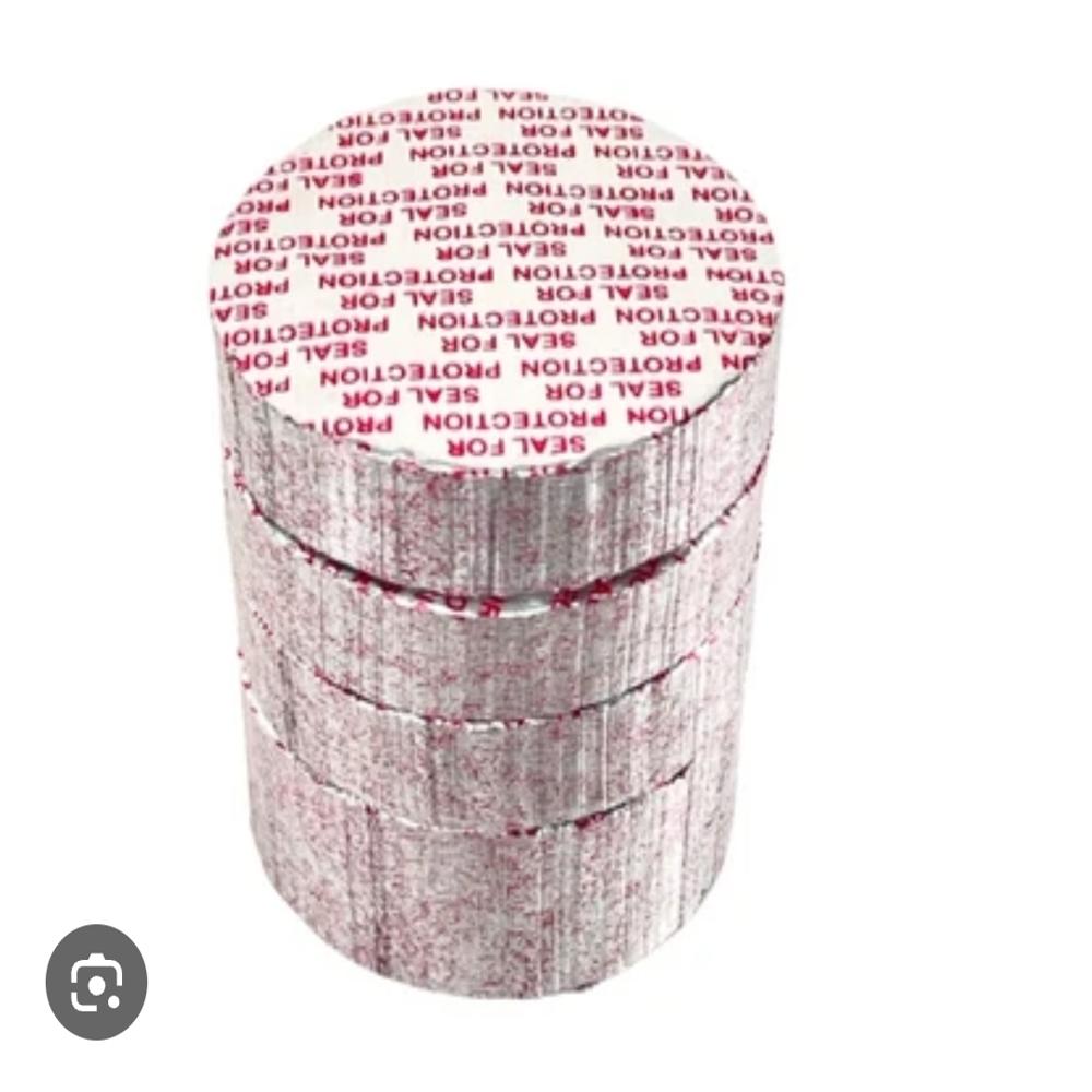 35Mm Aluminium Foil Seal - Color: Silver