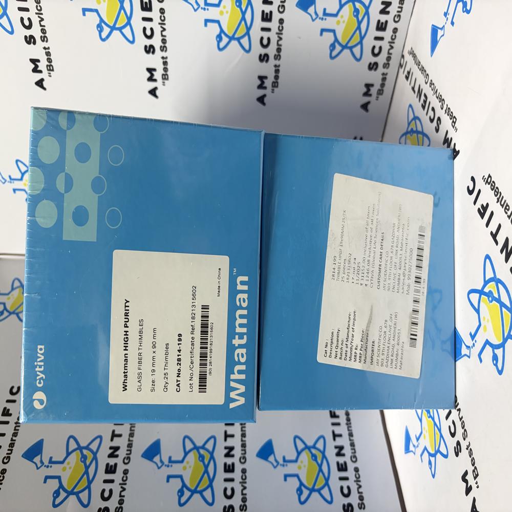 Whatman Filter Paper High Purity Glass Fiber Thimbles 90mm