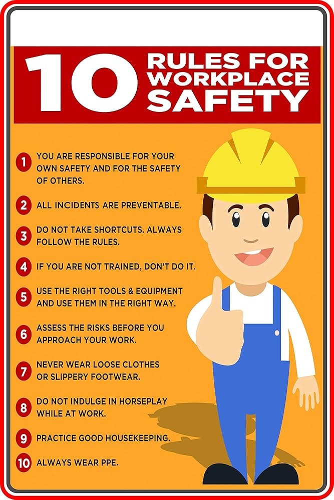 Safety Posters - Application: Factories