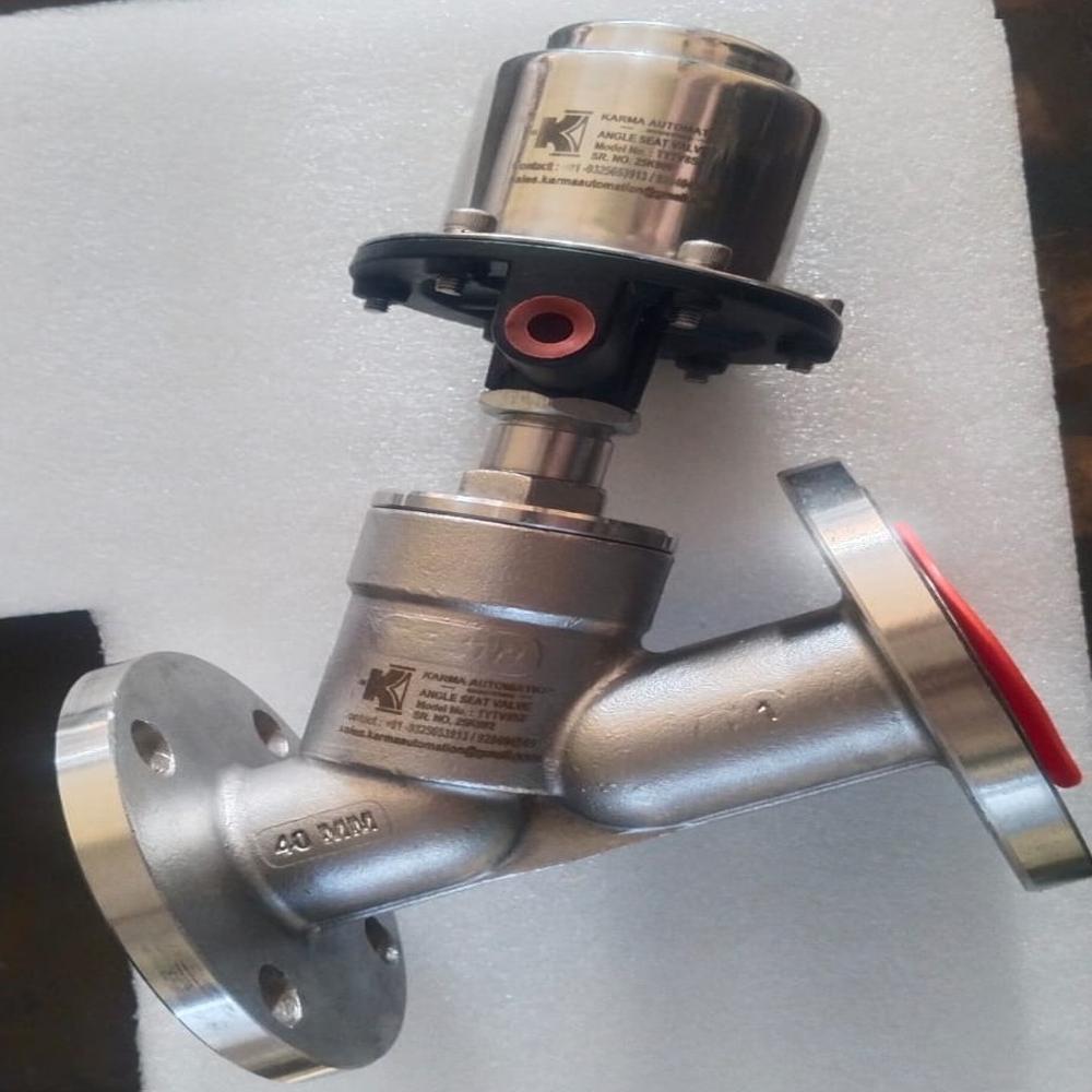 Y Type Angle Valve - Application: Industrial Automation