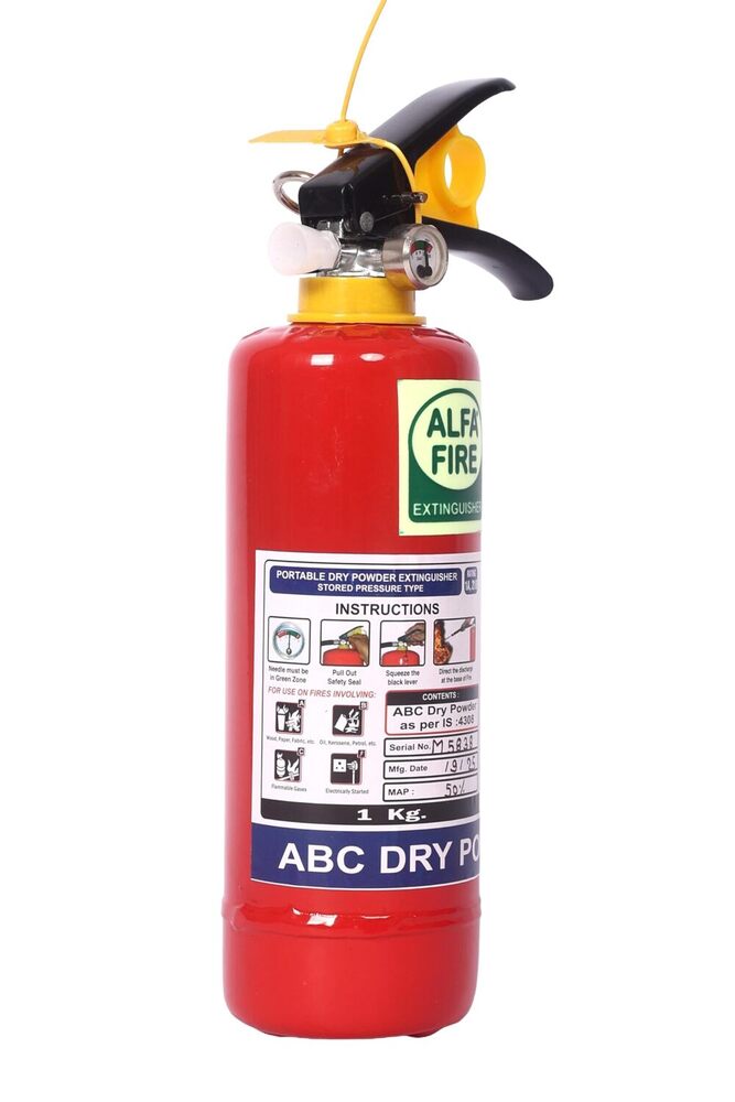 Abc Type Fire Extinguisher - Capacity: 4 Kg
