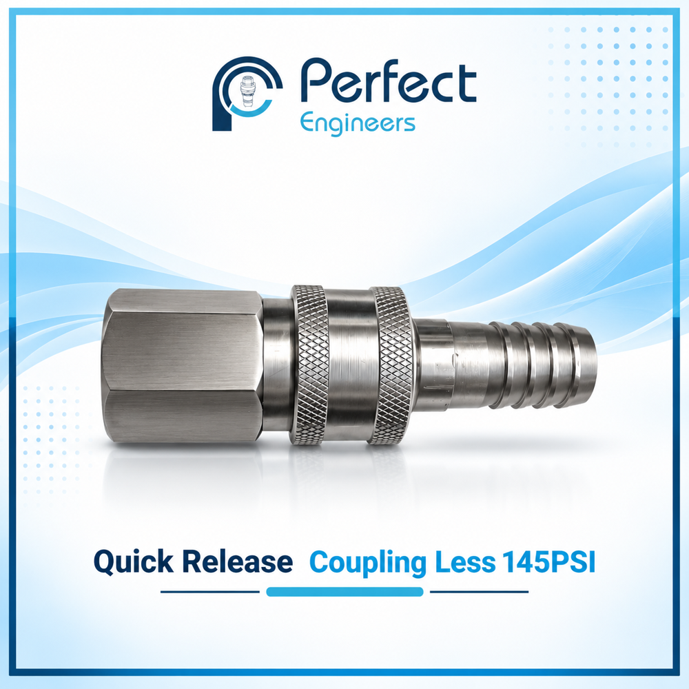 Quick Release Coupling Less 145PSI