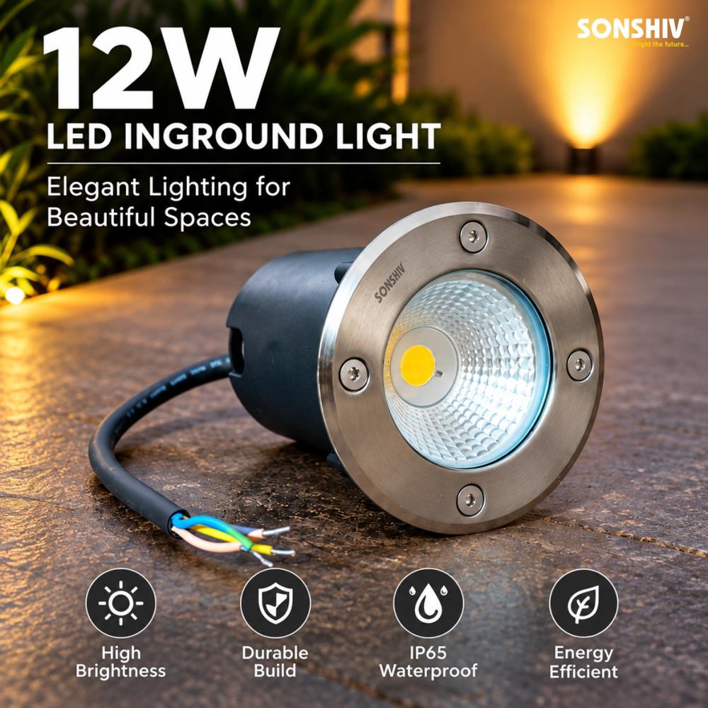 12w Led Inground Light