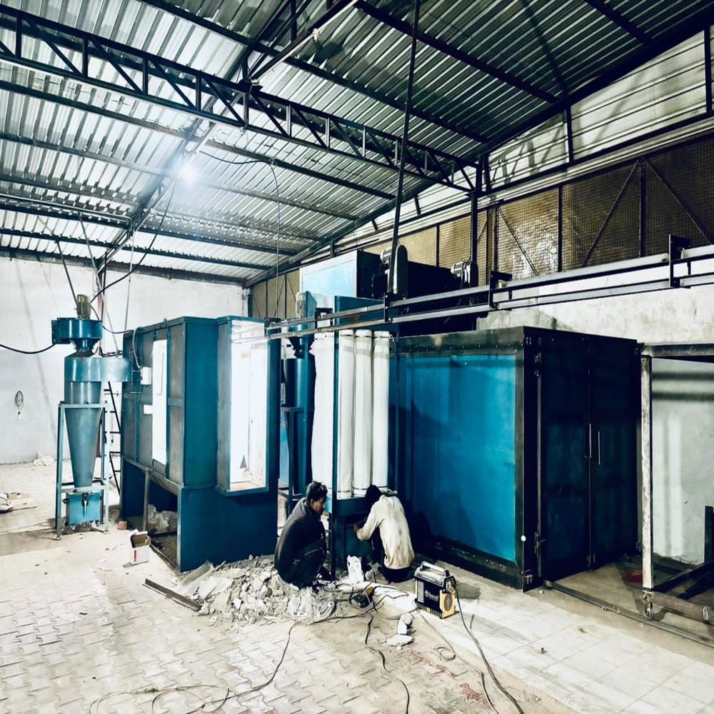 Manual Aluminium Section Powder Coating Oven manufactiurer
