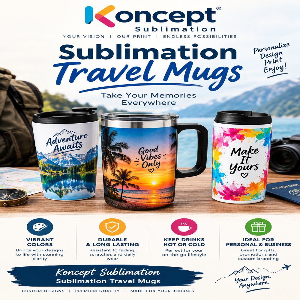 Sublimation Travel Mugs
