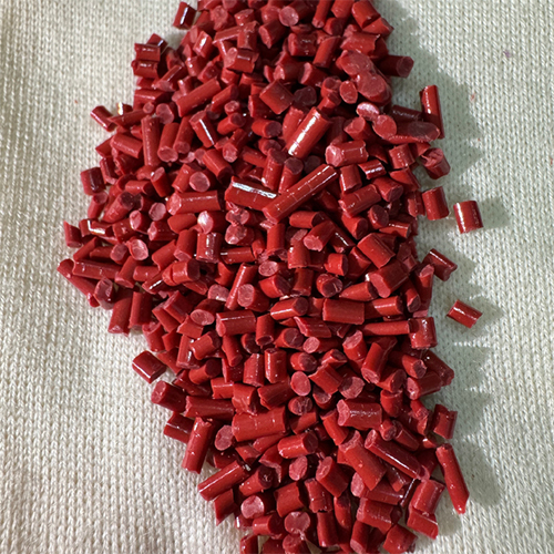 P1 Red Color Plastic Granules