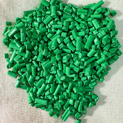 ABS Fluorescent Green Color Plastic Granules