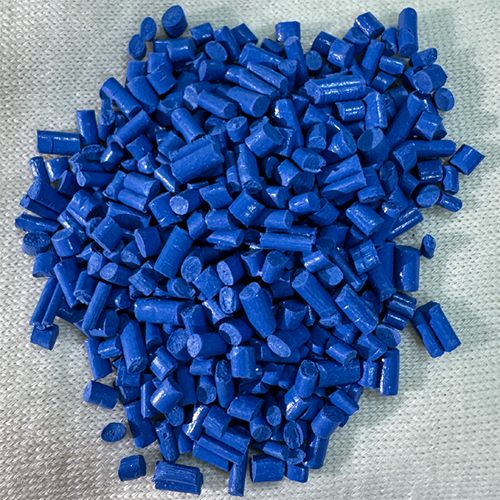ABS Royal Blue Color Plastic Granules