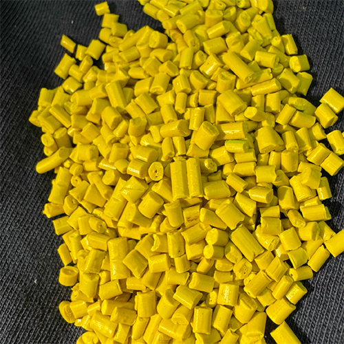 HIPS Lenon Yellow Color Plastic Granules