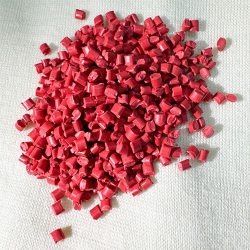 HIPS Red Color Plastic Granules
