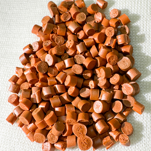 HIPS Red Wood Color Plastic Granules
