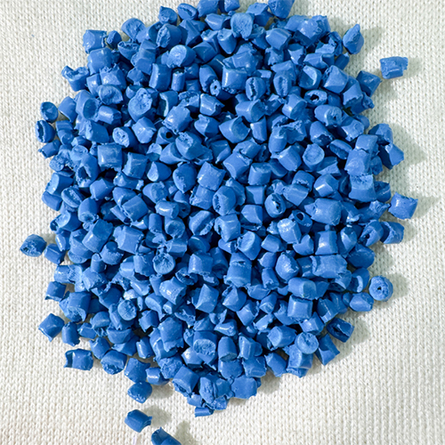 PP Firozy Blue Color Plastic Granules