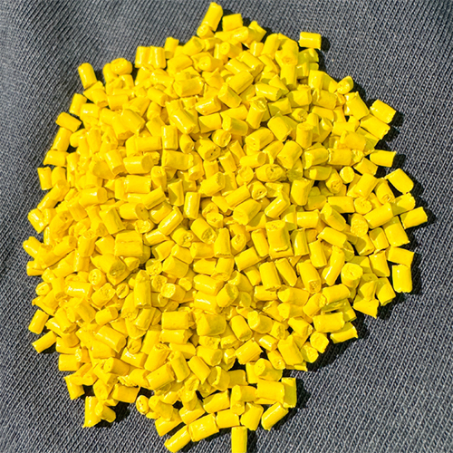 PP Lemon Yellow Color Plastic Granules