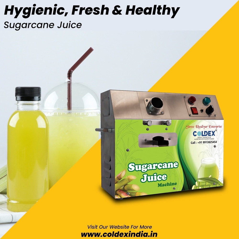Commercial Sugarcane juice machine SS-304 2 year Replacement Gurranty