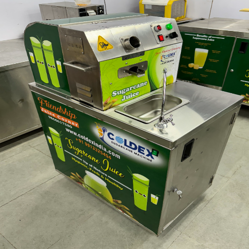 Commercial Sugarcane Juice Machine With Automatic Cooling Sysytem - Capacity: 80 Ltr/Hr
