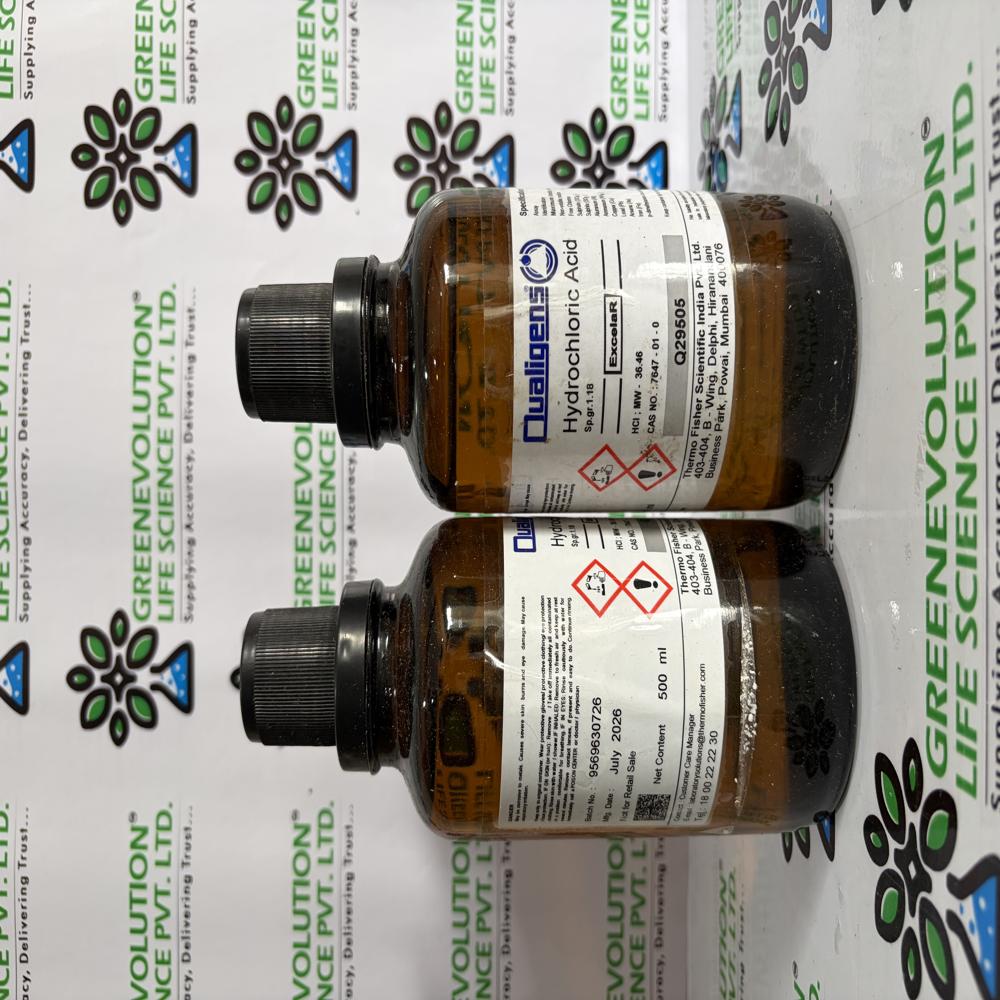 Hydrochloric Acid AR 500ml