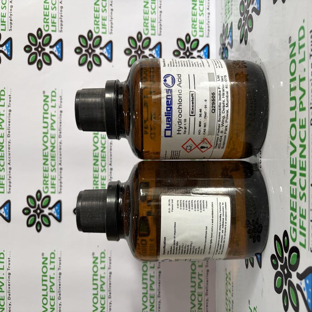 Hydrochloric Acid AR 500ml