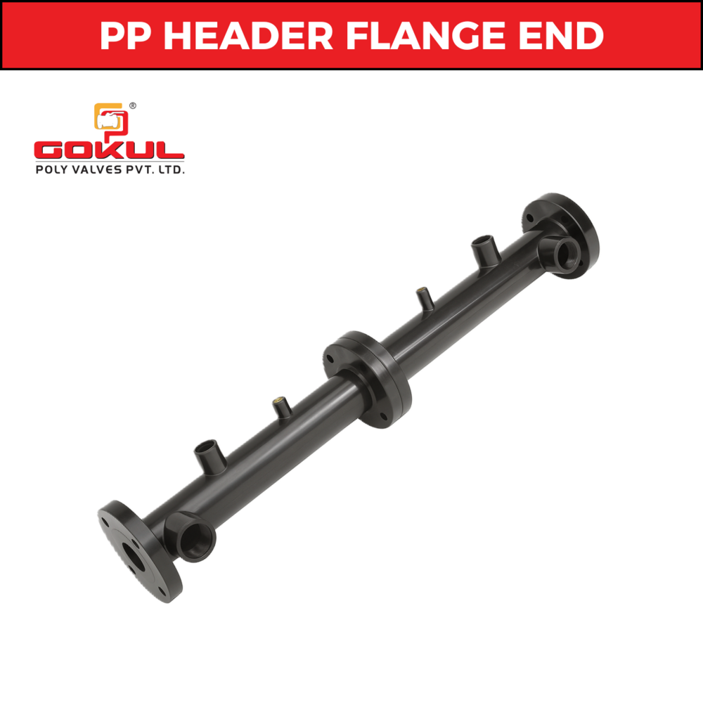 Pp Flanged Elbow - Color: Black