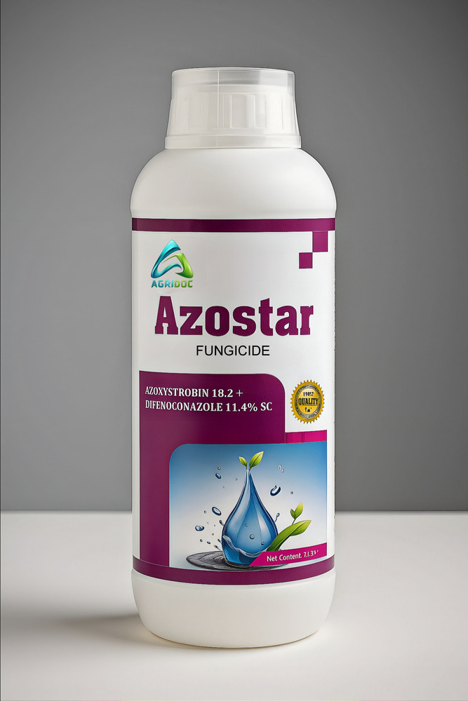Azostar(Azoxystrobin 18.2% + Difenoconazole 11.4% Sc) - Color: White