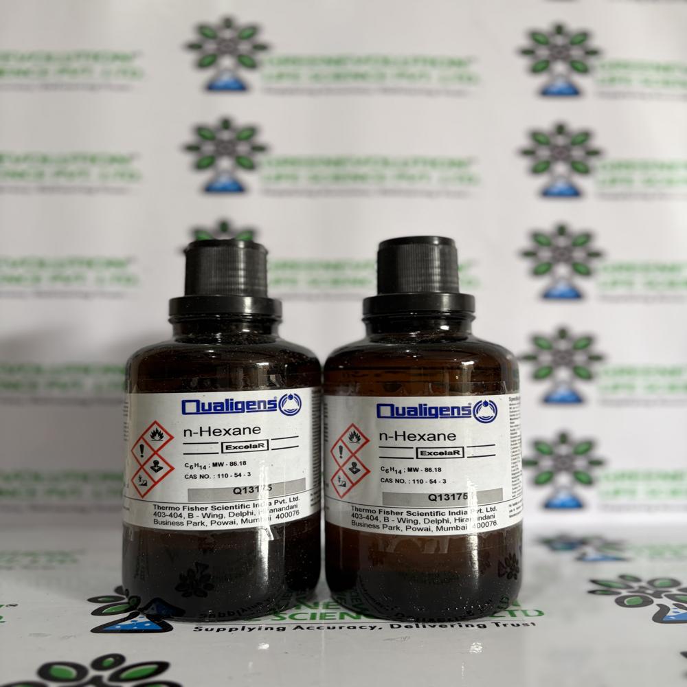N-hexane 99% Excelar 500ml - Application: Laboratory
