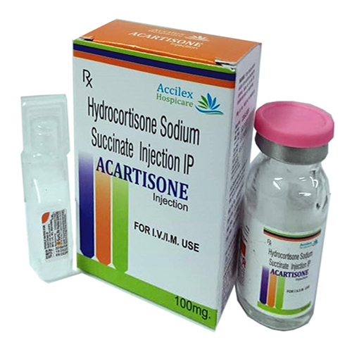 100 MG Hydrocortisone Sodium Succinate Injection IP