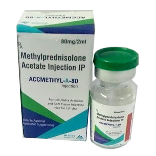 80 MG Methylprednisolone Acetate Injection IP