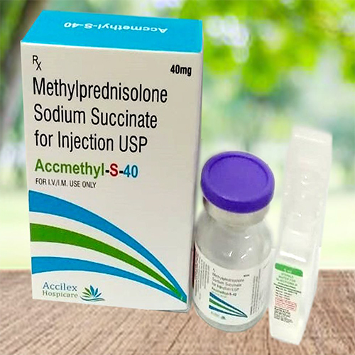 40 MG Methylprednisolone Sodium Succinate For Injection USP