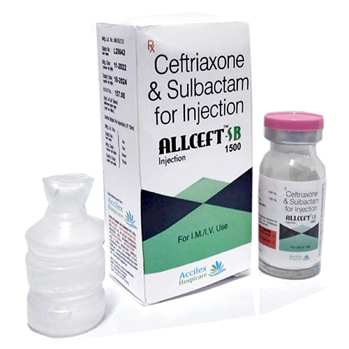 Ceftriaxone And Sulbactam For Injection IP