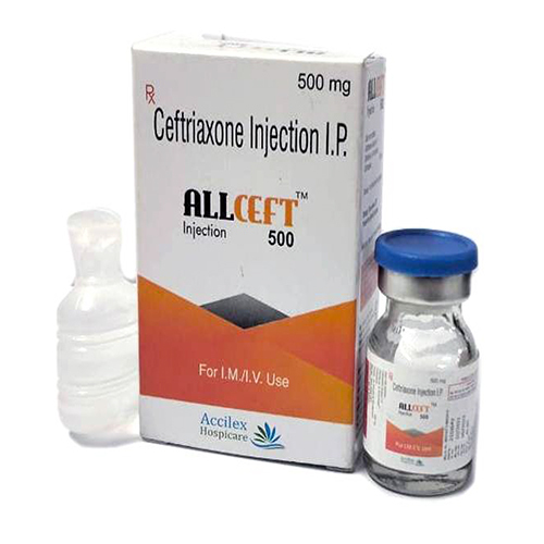 500 MG Ceftriaxone Injection IP
