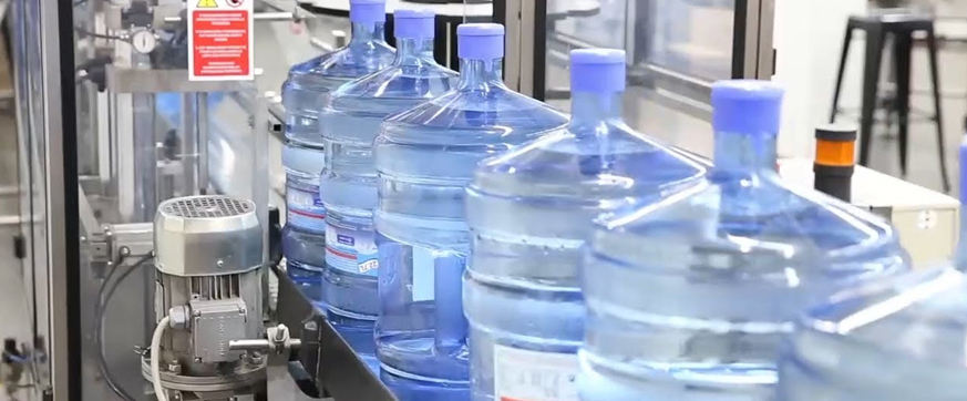 SHEC 200 Jars Per Hr Water Jar Rinsing Filling and Capping Machine