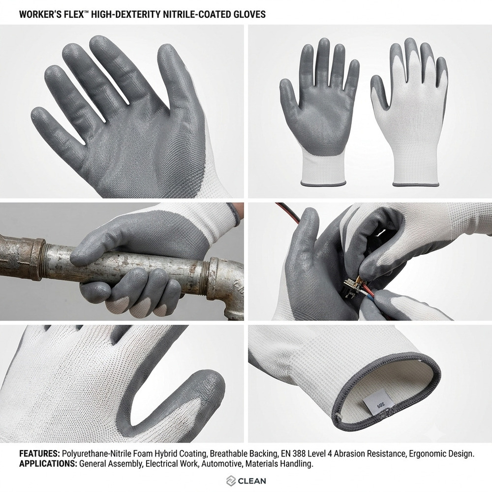 Nylon Cut Resistant Hand Gloves