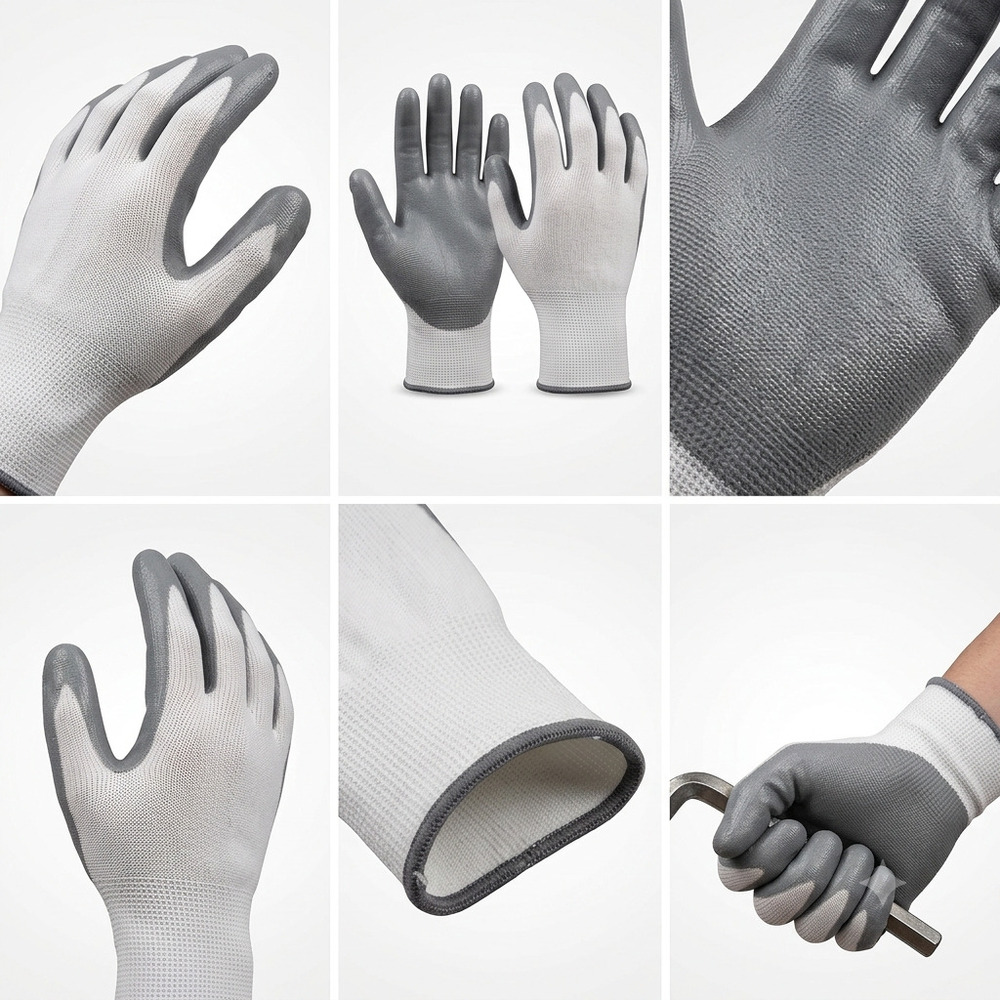 Nylon Cut Resistant Hand Gloves