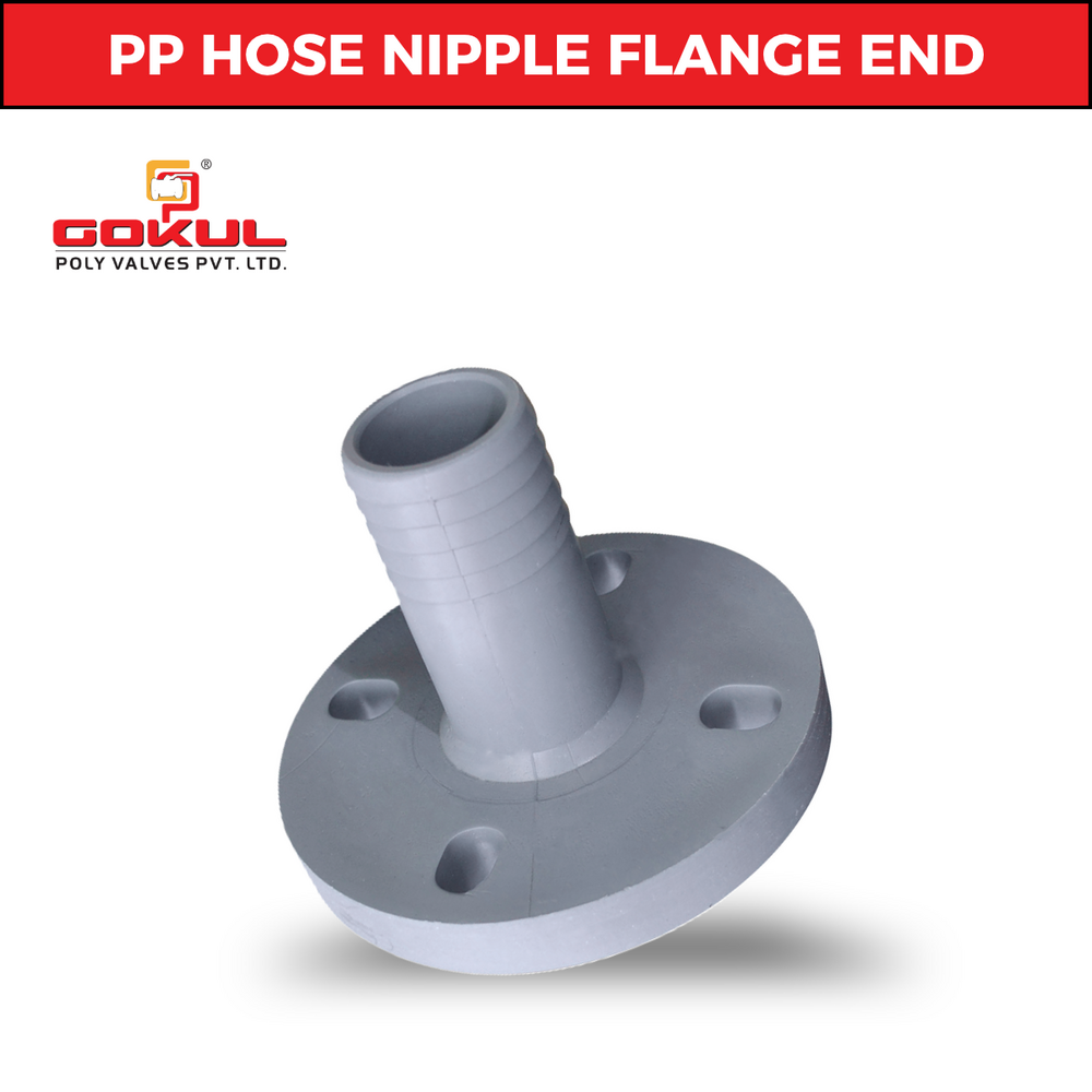 Pp Close Flange - Color: Black And Grey