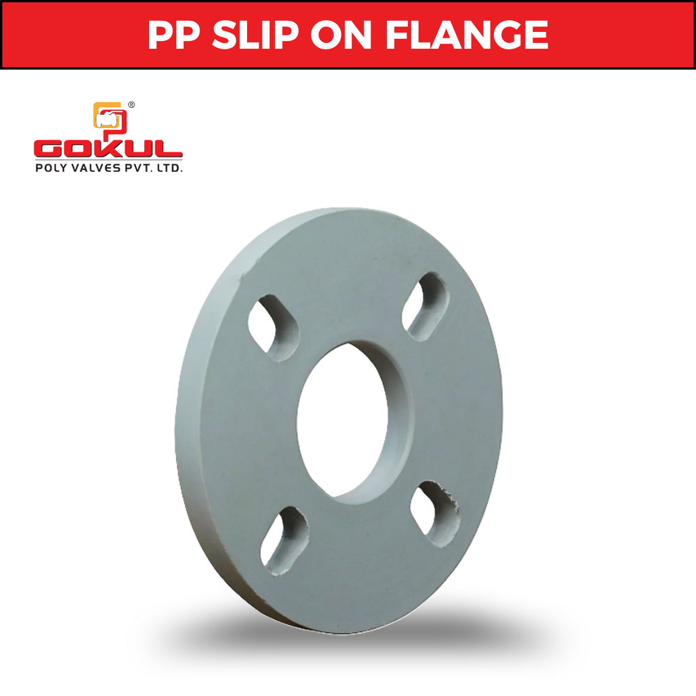 Pp Close Flange - Color: Black And Grey