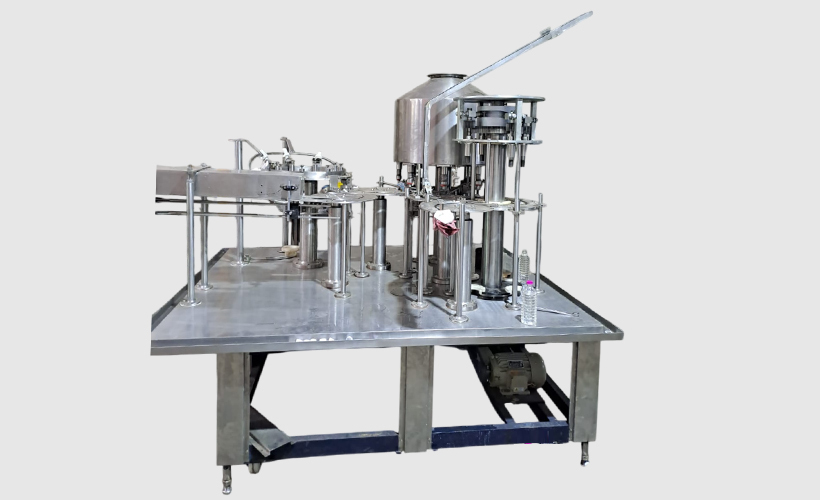 Mineral Water Bottle Rinsing Filling And Capping Machine