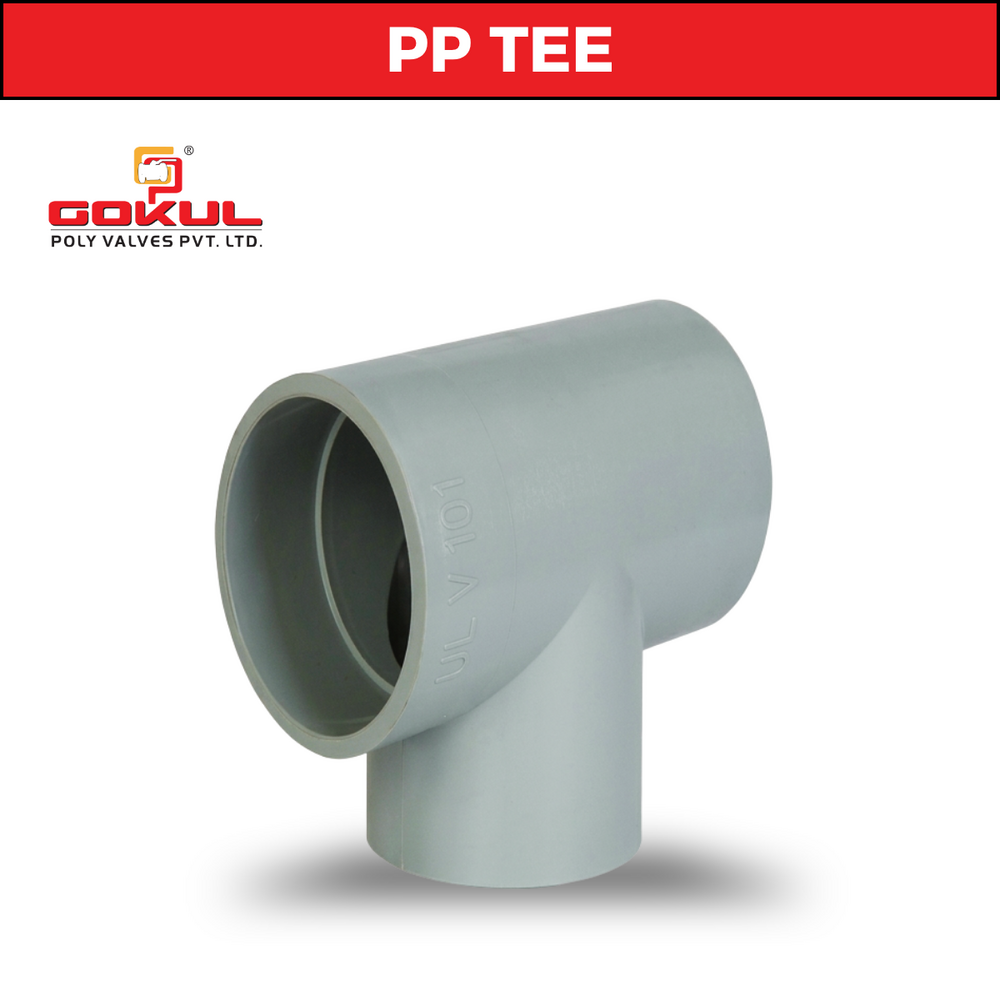 PP Butweld Type Plain Tee