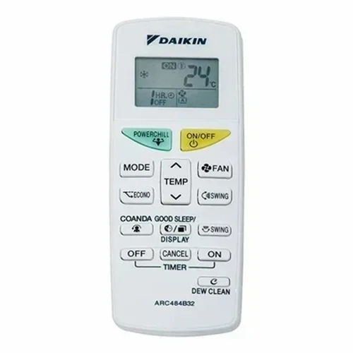 Daikin ATC50SRV162 Remote