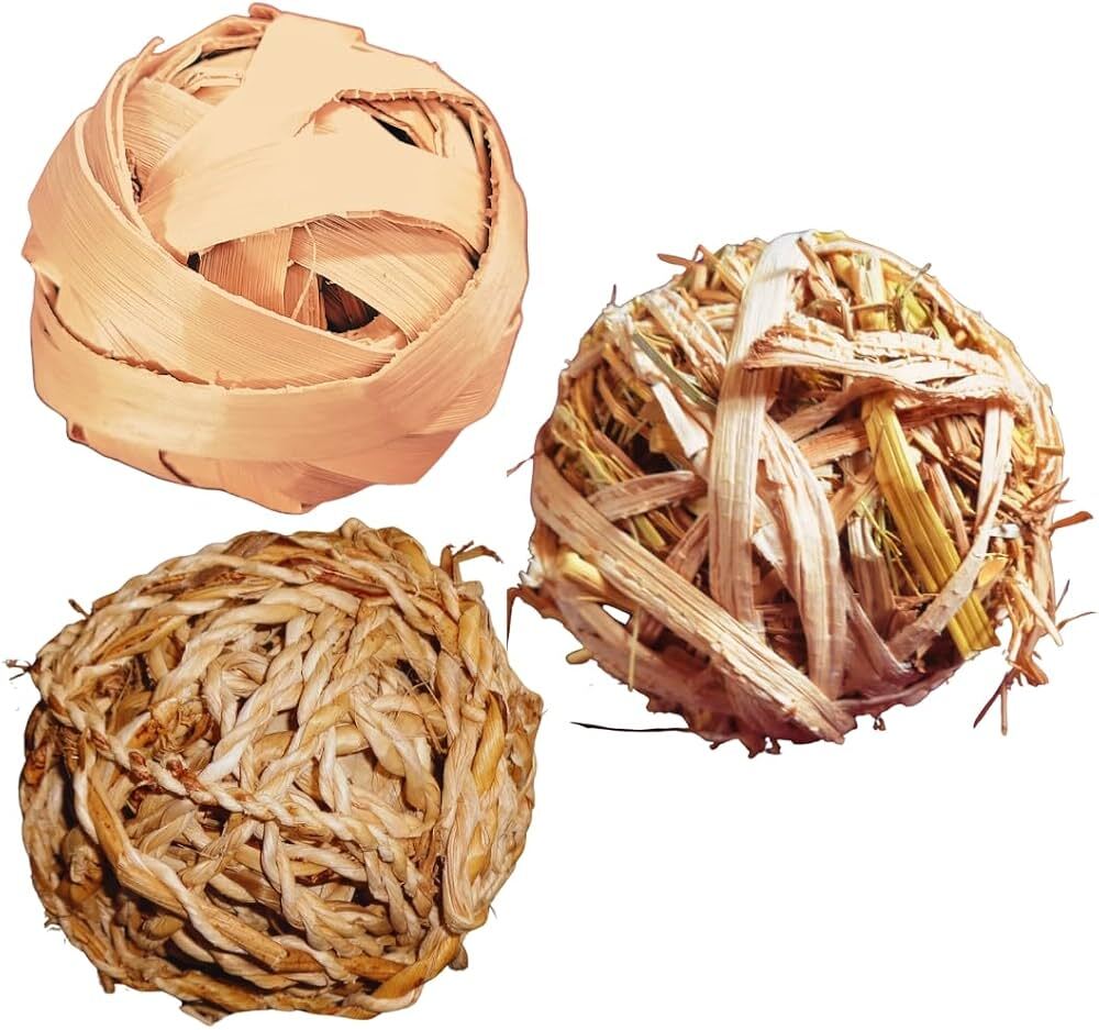 Banana Fiber Stem Chew Ball