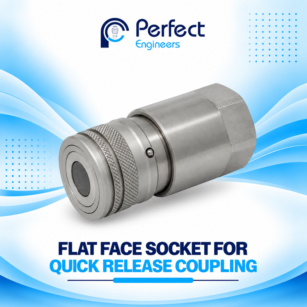 Flat Face Socket for Quick Release coupling