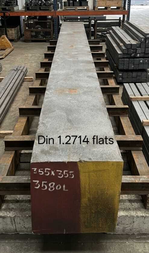 DIN 1.2714 Flats Bar
