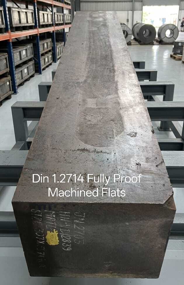 DIN 1.2714 Fully Proof Machined Flats Bar